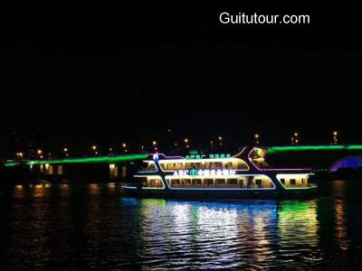 邕江夜游旅游图片