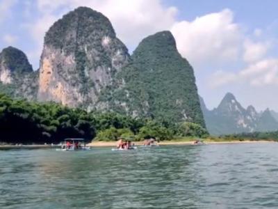 桂林旅游视频:去桂林旅游：桂林山水甲天下，最美还是漓江