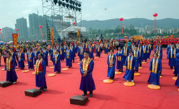 广西桂林平乐第二届妈祖文化旅游节开幕