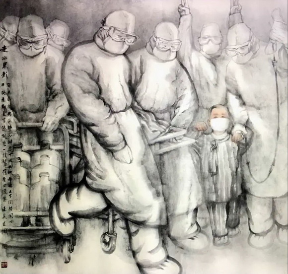 众志成城·共克时艰——“抗击疫情·桂林画院、桂林美术馆在行动”主题美术书法作品网络系列展之二十