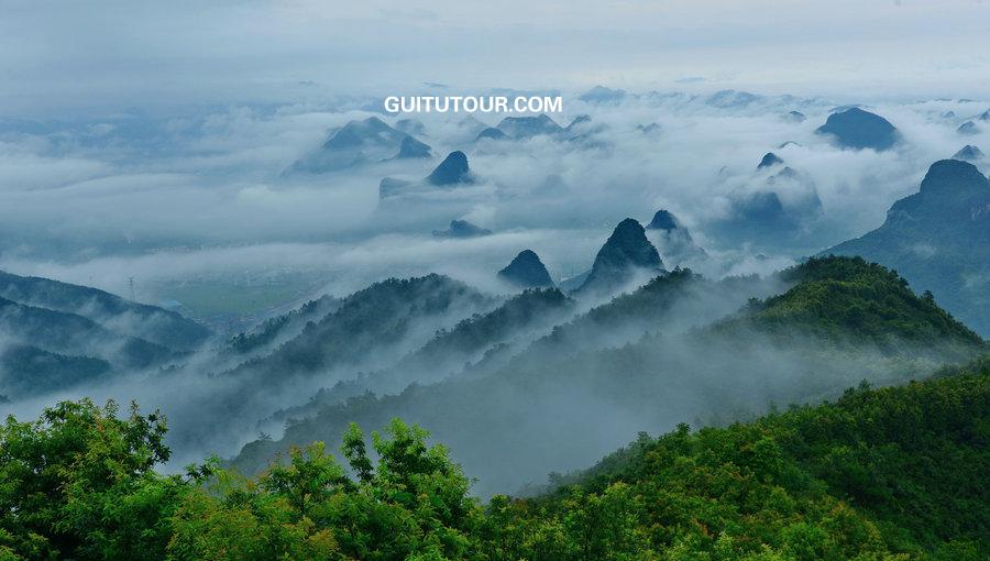 桂林尧山旅游图片