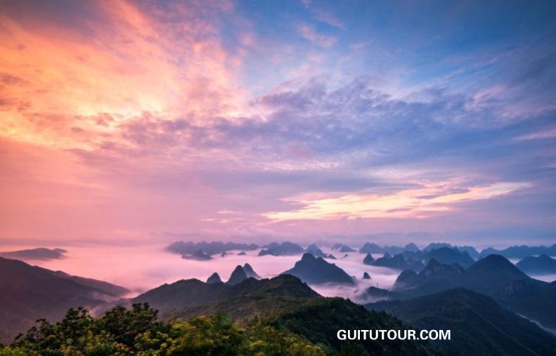 桂林尧山旅游图片