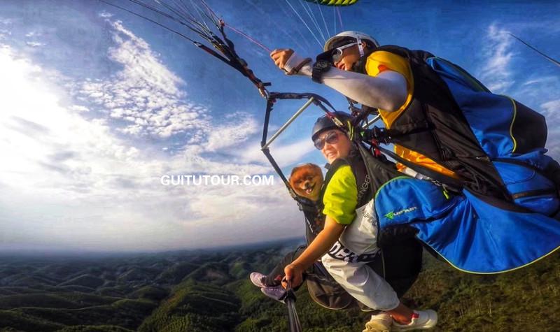 霞义山滑翔伞基地旅游图片